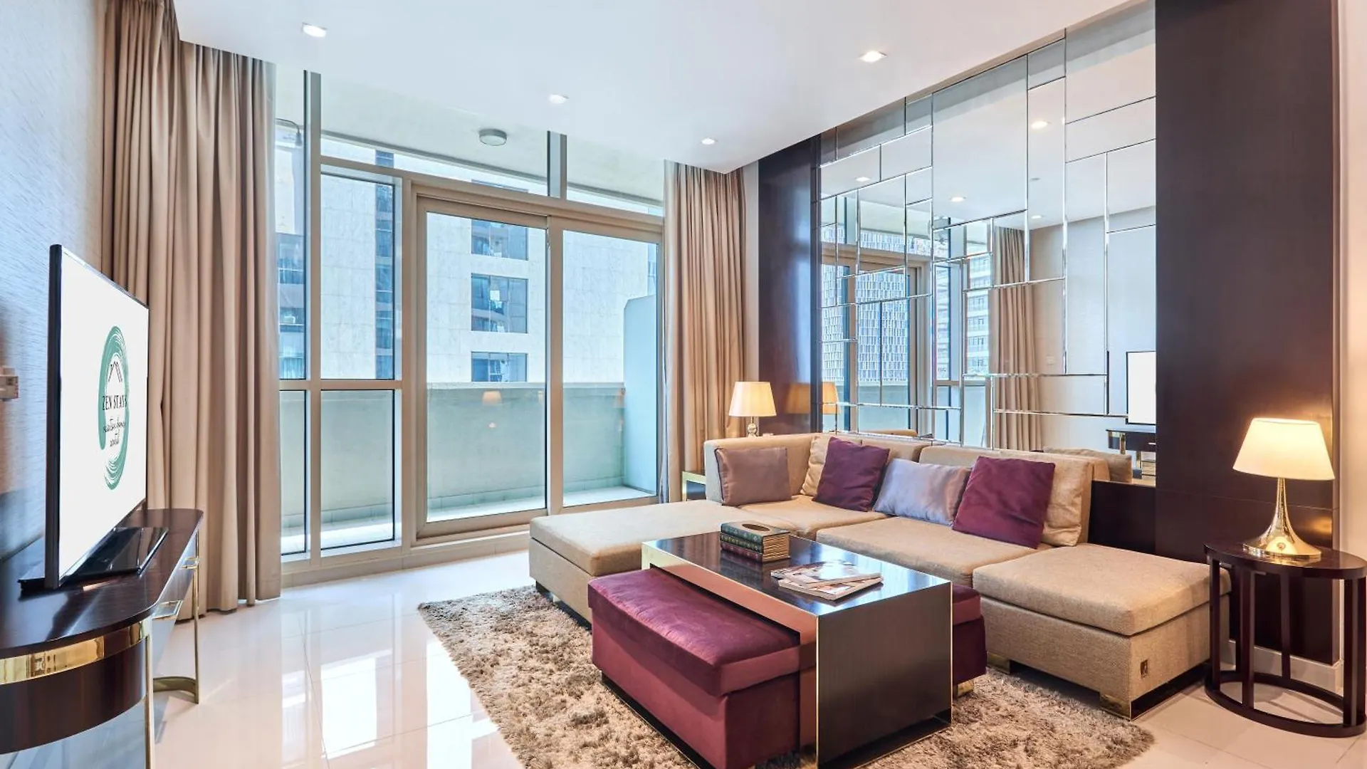 Apartment Downtown 1Br - 5 Minutes To Mall - Panoramic Pool Dubai